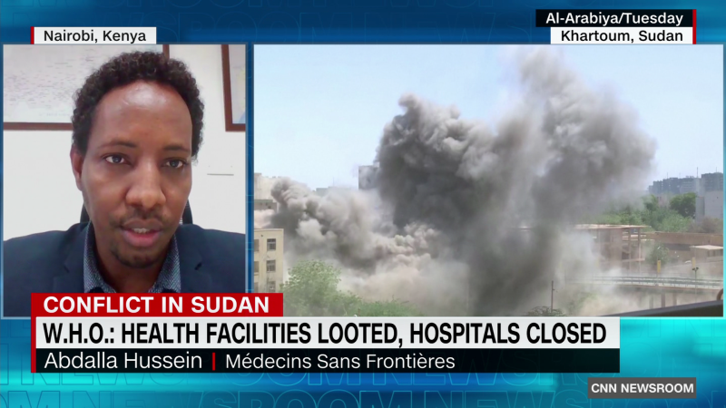 Doctors Without Borders says 50% of the hospitals in Sudan’s capital are out of service | CNN