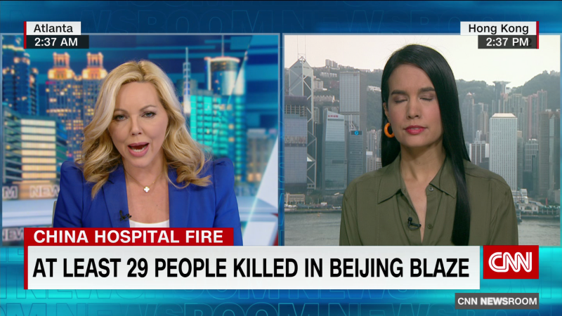Hospital fire in Beijing kills at least 29 people | CNN