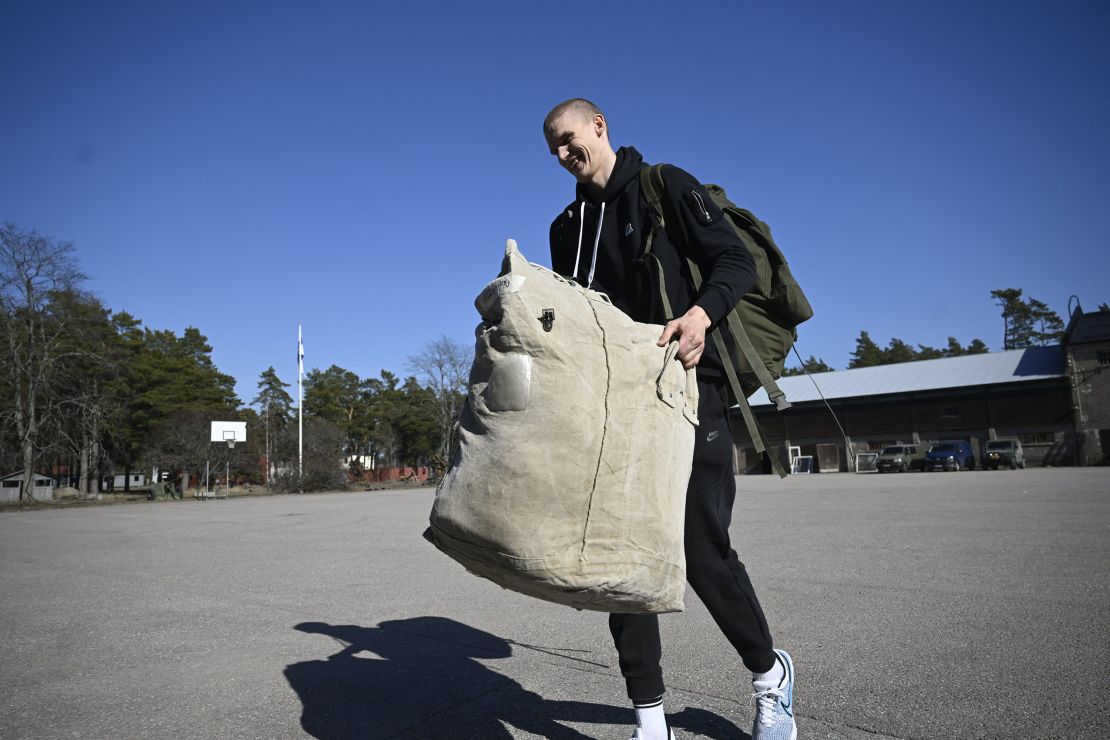 Markkanen starts his military service at the Finnish Defence Forces Sports School in Helsinki.