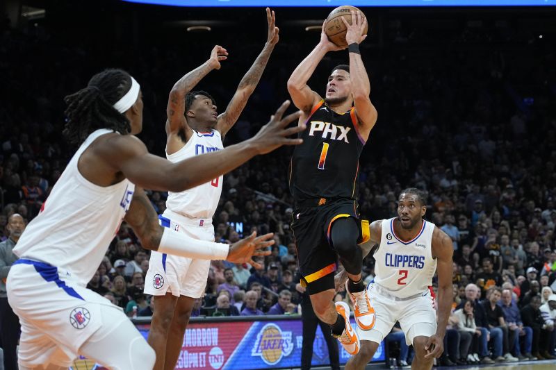 Devin Booker Scores 38 Points As The Phoenix Suns Rout Los Angeles ...