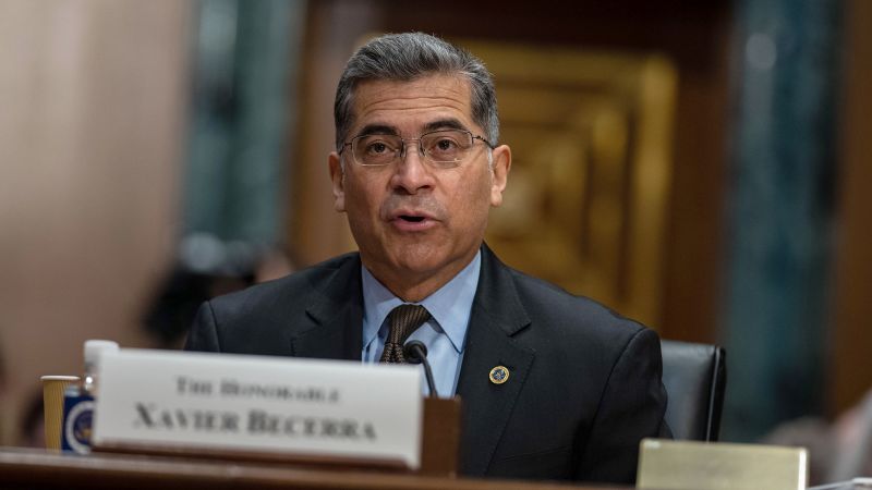 NextImg:HHS secretary violated federal ethics law by endorsing Democratic senator, report says | CNN Politics