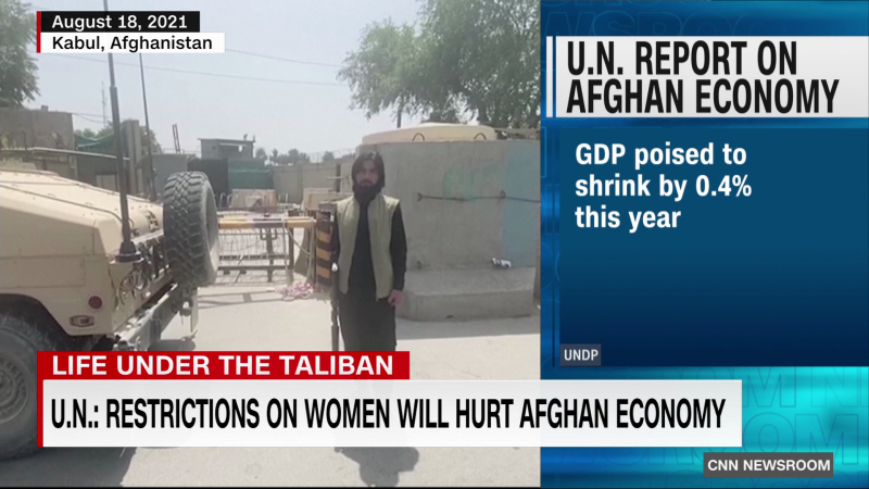 The U.N. reports that restrictions on women will hurt the Afghan economy | CNN