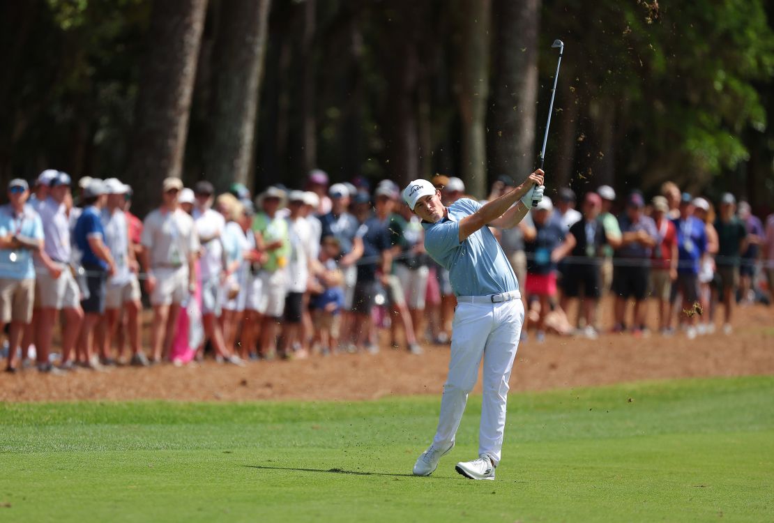 Fitzpatrick approaches during the final round of the RBC Heritage.