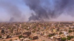 drone footage of sudan explosion maheen one world