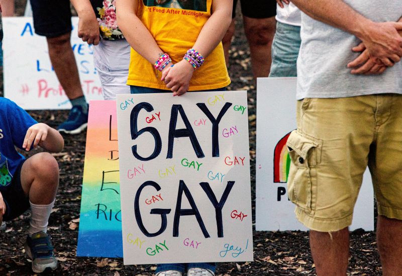 Florida bans teaching of gender identity and sexual orientation through 12th grade CNN Politics
