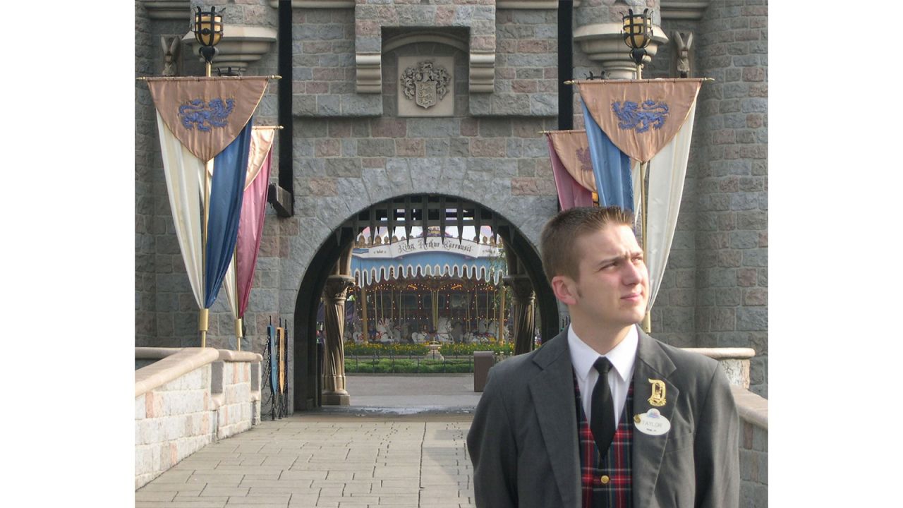 Taylor Jeffs joined Disneyland at the age of 15.