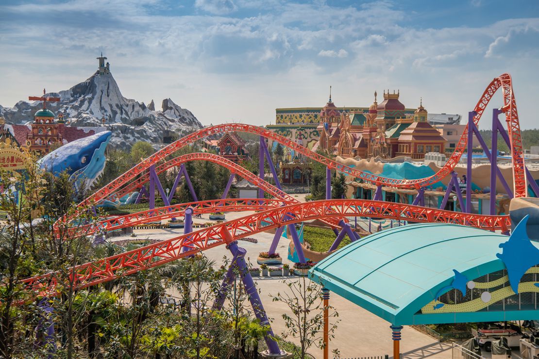 Shanghai's Haichang Ocean Park.  