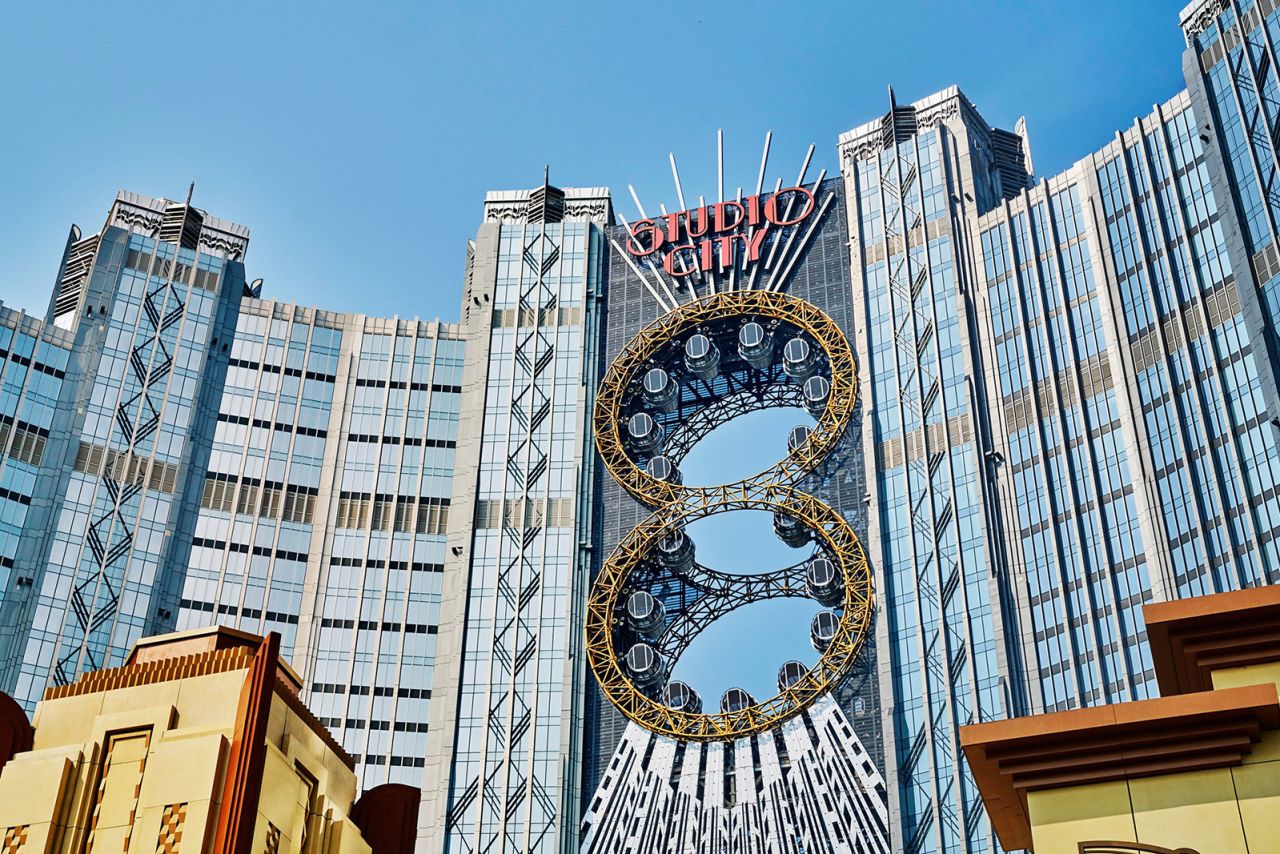 Macau's striking Golden Reel.  