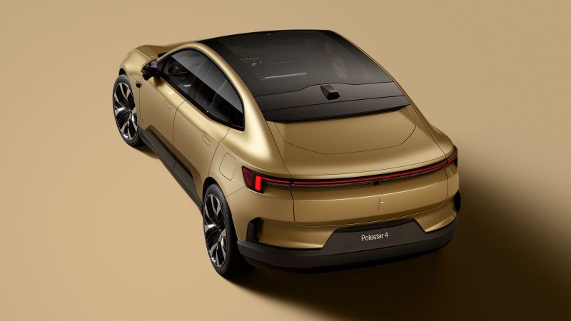 NextImg:Polestar's new SUV has no back window | CNN Business