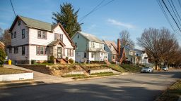 A neighborhood in Teaneck, New Jersey, US, on Thursday, Nov. 24, 2022. 