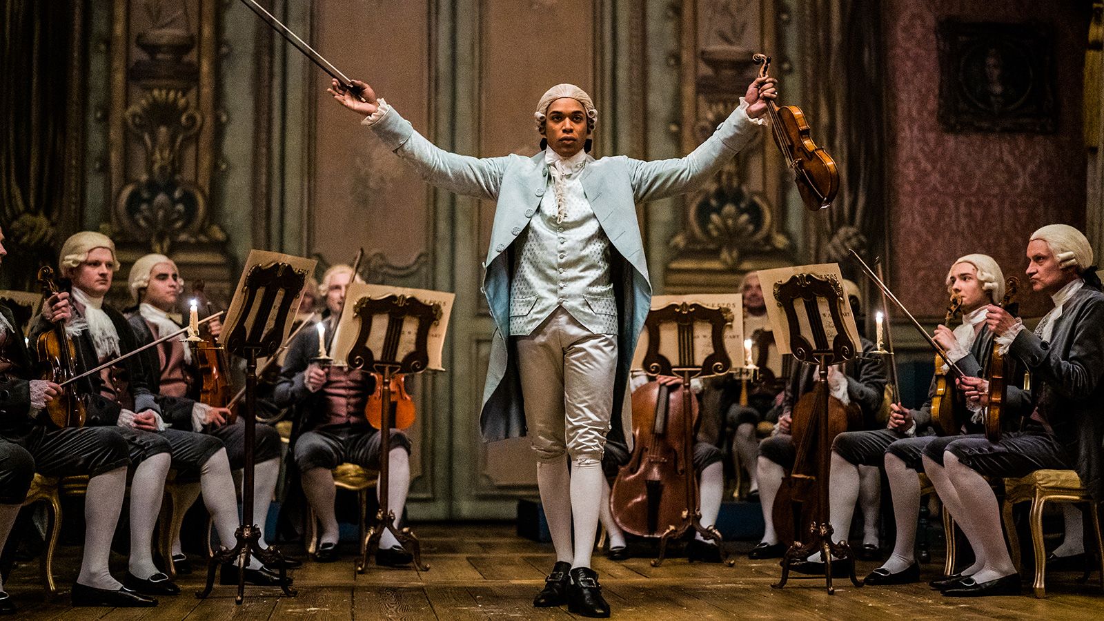 Chevalier, or the so-called 'Black Mozart,' had fascinating Now it's a movie