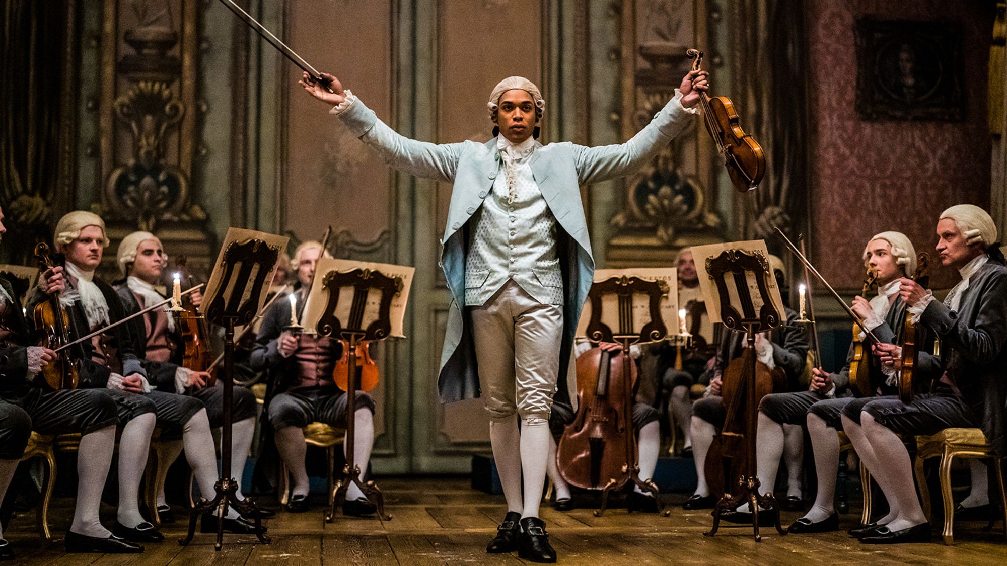 Chevalier, or the so-called 'Black Mozart,' had a fascinating life. Now  it's a movie