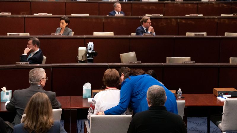 NextImg:Russian soldiers 'forced me to dig my own grave': US lawmakers hear accounts of alleged Russian war crimes | CNN Politics