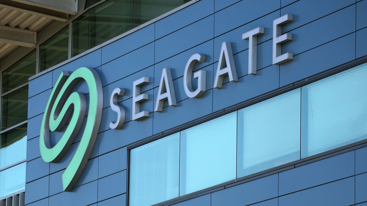 An exterior view of a Seagate office on October 26, 2022 in Fremont, California.