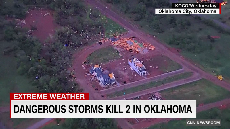 Dangerous storms kill at least two in Oklahoma | CNN