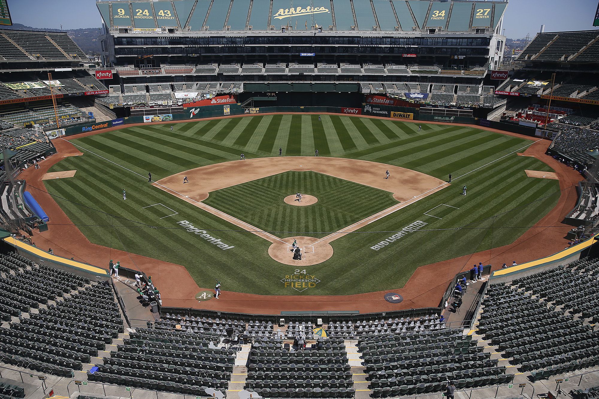 Oakland Athletics signal impending move to Las Vegas with