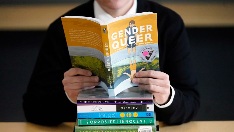 NextImg:About a third of book bans reported in fall 2022 were a result of new state laws, free speech group says | CNN