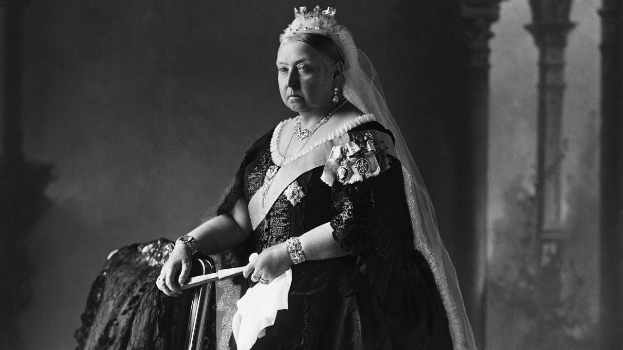 Queen Victoria on her Diamond Jubilee.