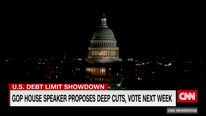 McCarthy makes debt ceiling proposal with big spending cuts | CNN