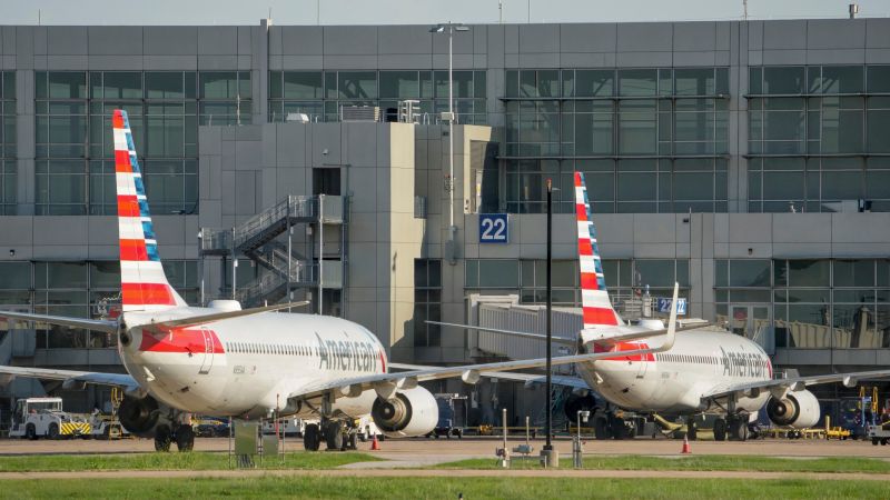 NextImg:American Airlines employee died at Austin airport after a service vehicle hit a jet bridge | CNN