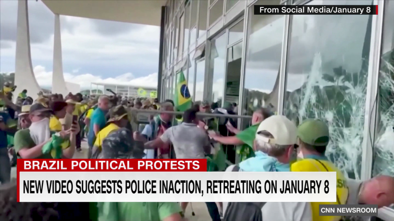 In Brazil, new video suggests police inaction, retreating on January 8 | CNN