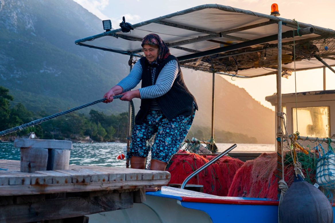 Working with local fishing communities -- whose livelihoods had been affected by the dearth of fish -- Kizilkaya and his team established no-take zones around the bay.