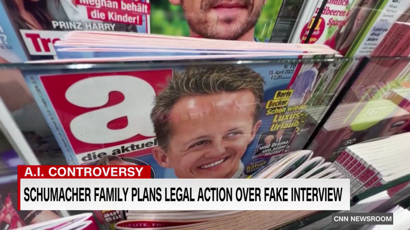 Schumacher family plans legal action over fake interview | CNN