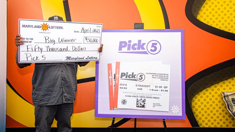 A Maryland man won the lottery three times with the same numbers | CNN