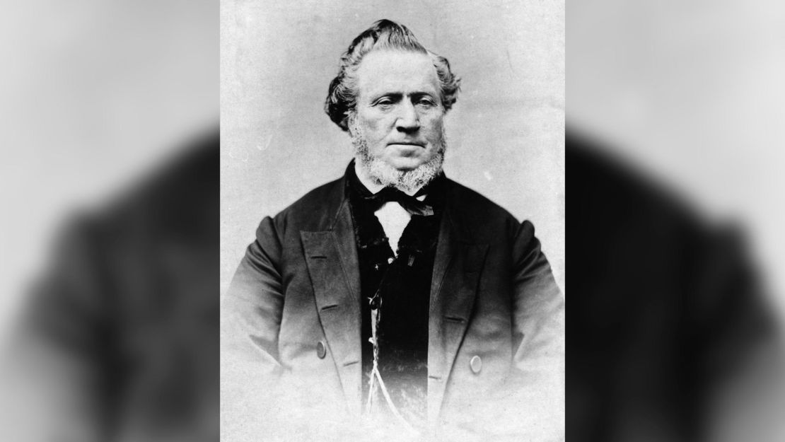 Brigham Young, one of the Mormon founders who oversaw the mass settlement of Mormons in Salt Lake City.