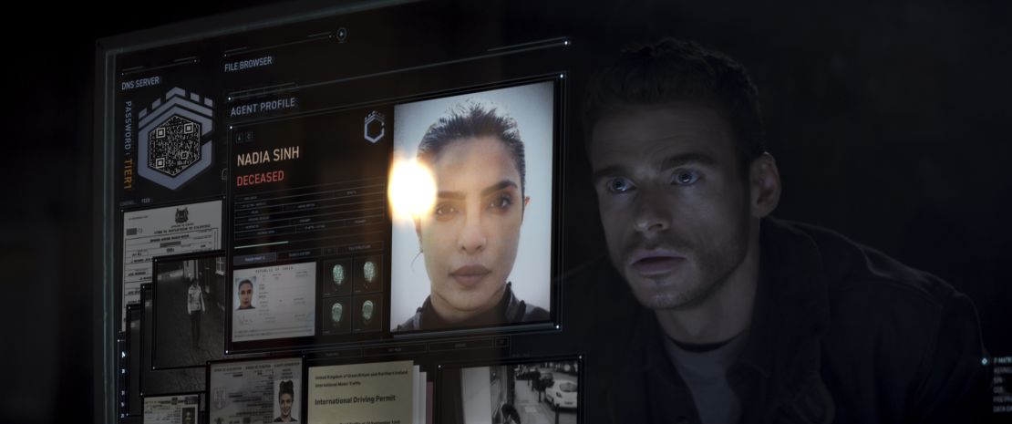 "Citdael" stars Richard Madden and Priyanka Chopra Jonas as members of a global spy network.
