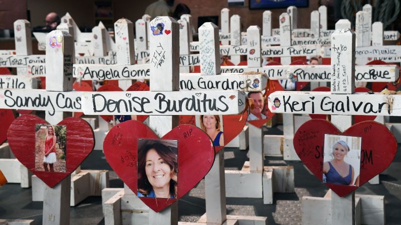 NextImg:Guns belonging to Las Vegas massacre shooter destroyed, property sold with proceeds to be divided among victims' families | CNN