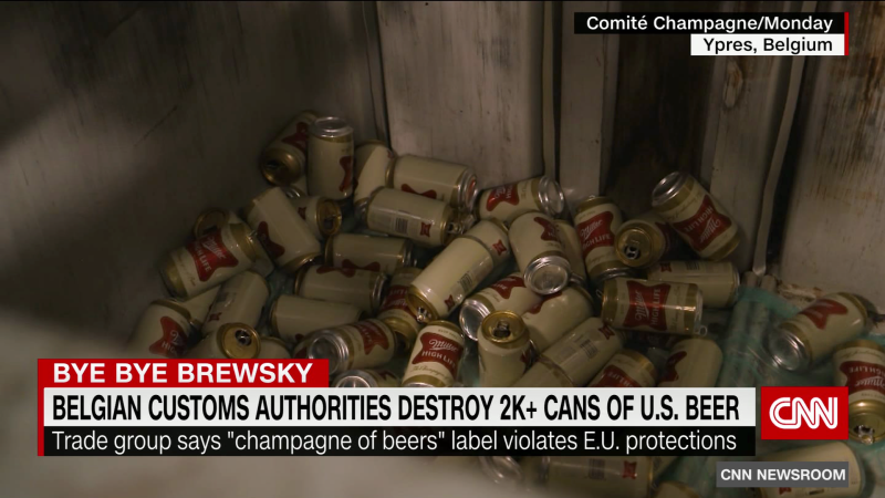 Miller High Life, the “Champagne of Beers” runs afoul of European Union protections | CNN