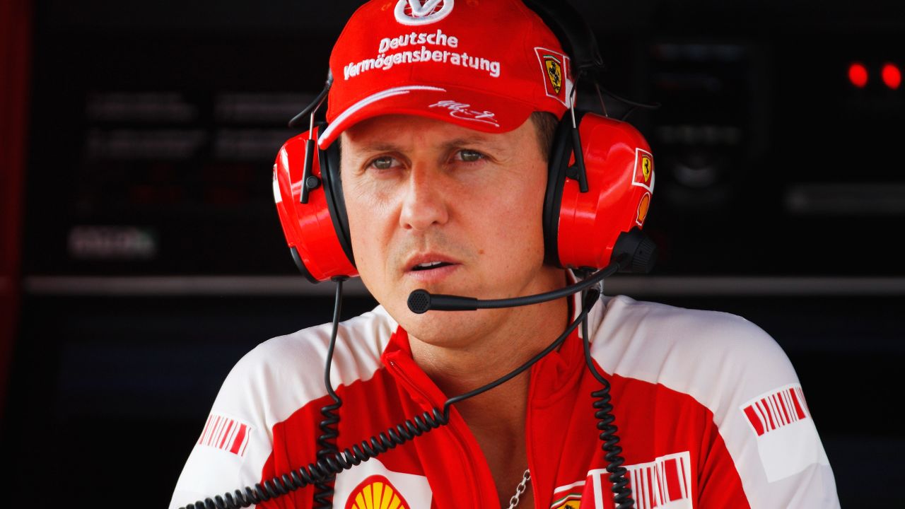 Michael Schumacher pictured in 2009.