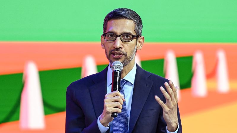 NextImg:Google CEO Sundar Pichai made $226 million last year | CNN Business
