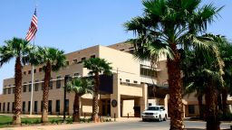 The US embassy in the Sudanese capital of Khartoum.
