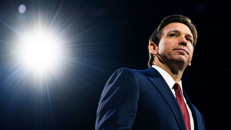 NextImg:Ron DeSantis, facing challenges at home, will test presidential ambitions overseas | CNN Politics