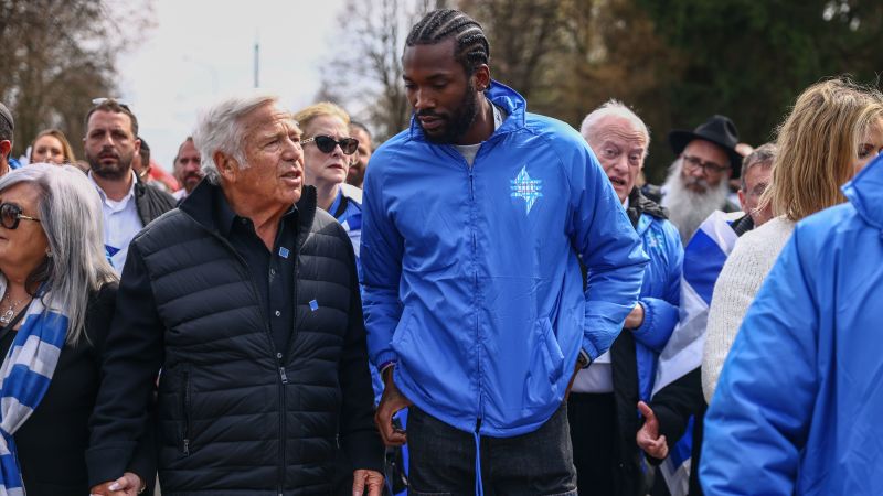 NextImg:Rapper Meek Mill vows to 'spread the word' against antisemitism after Auschwitz visit | CNN Politics
