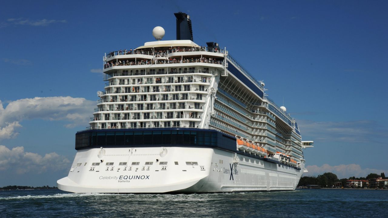 The Celebrity Equinox cruise ship in 2013.