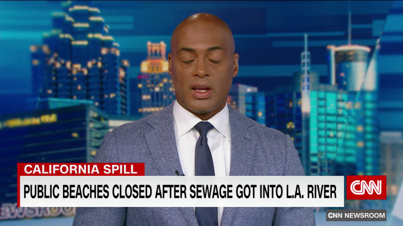 Seven miles of California beaches closed due to sewage spill  | CNN