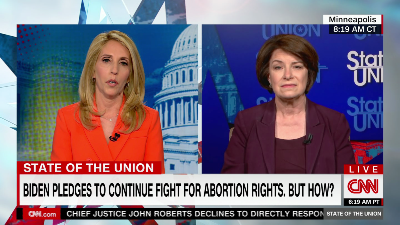 Klobuchar hits GOP for pushing law from ‘the ages of the Pony Express’ to restrict abortion | CNN Politics