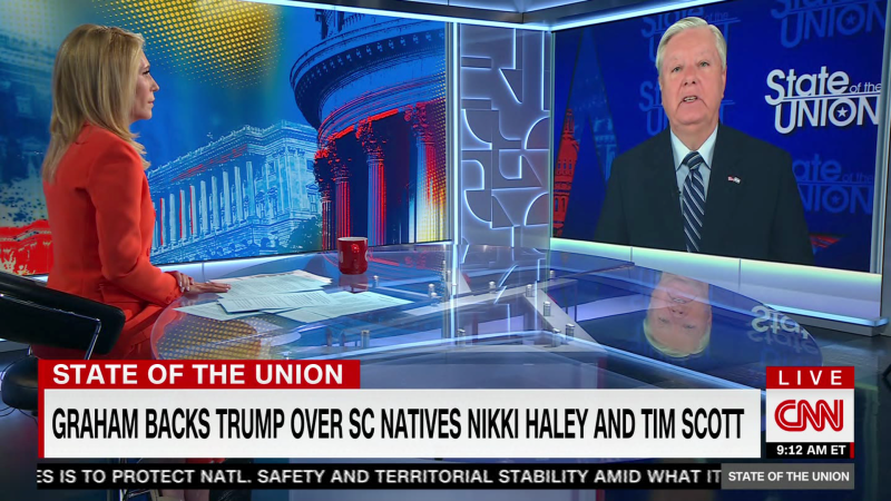 Graham: Why I endorsed Trump instead of Scott or Haley | CNN Politics