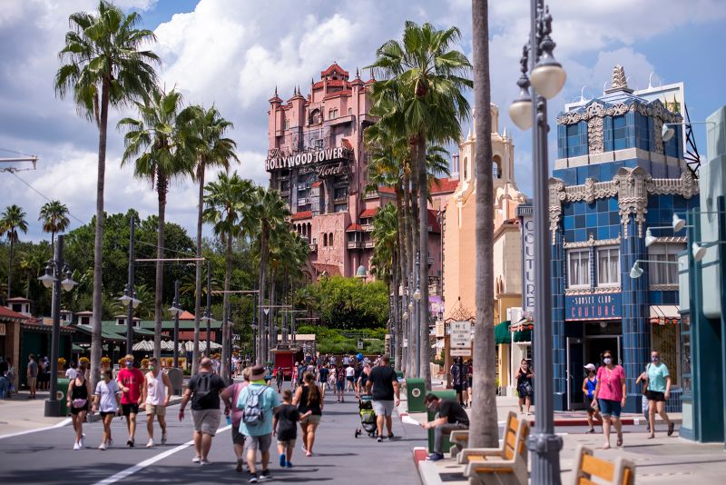 Disney employee accused of taking videos up park guests dresses and skirts for years is fired and arrested image