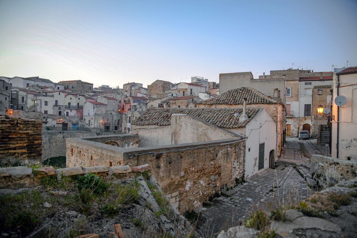<strong>Abandoned: </strong>The village suffered postwar depopulation.