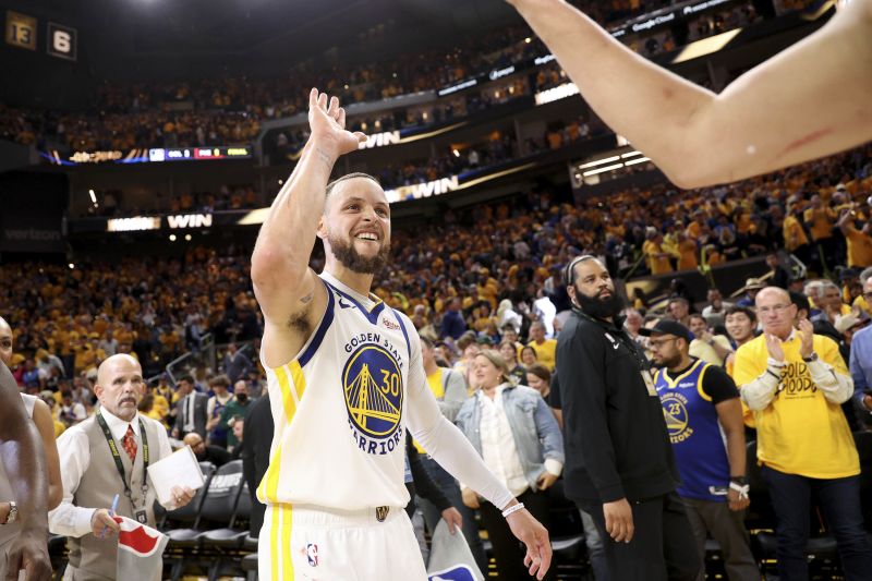 NBA playoffs Golden State Warriors edge past the Sacramento Kings to level series CNN