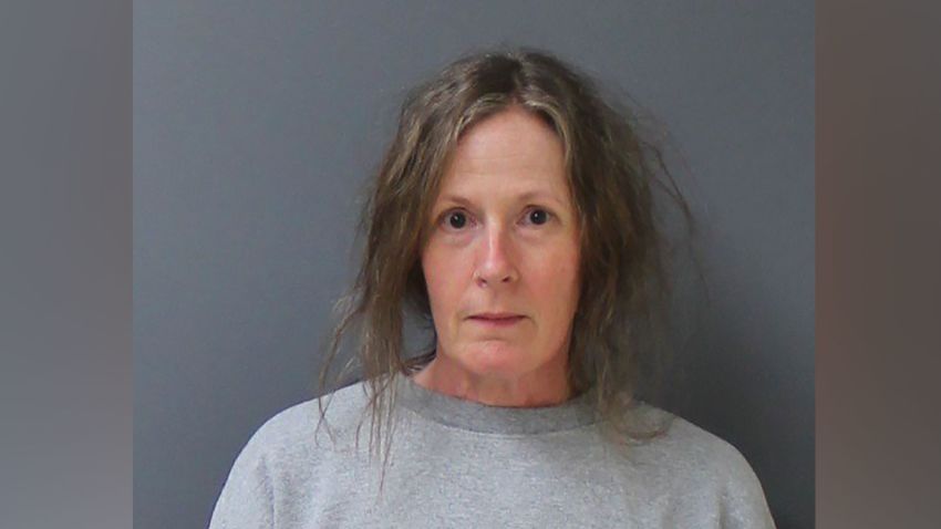 A mugshot of Kim Potter was taken last week at the facility prior to her release, according to the Minnesota Department of Corrections. 