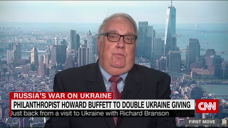 Howard Buffett speaks to CNN after his latest trip to Ukraine | CNN Business