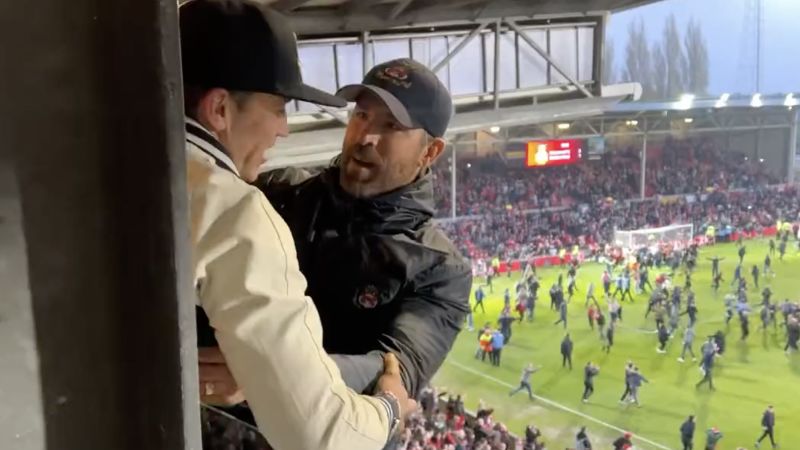 Paul Rudd Films Emotional Moment Between Ryan Reynolds And Rob Mcelhenney After Wrexham Secures 
