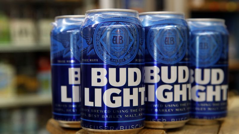 NextImg:Bud Light owner places two execs on leave after transgender influencer backlash | CNN Business