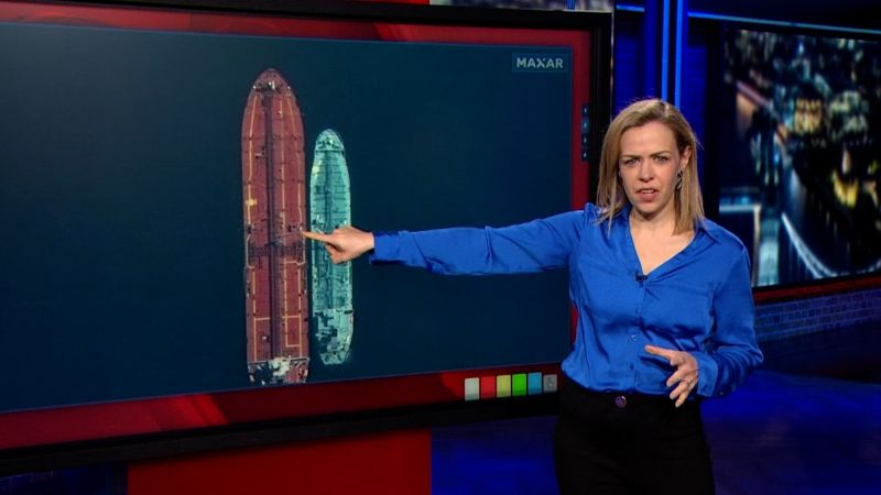 Video: Satellite images shed light on how Russia dodges sanctions on oil exports  | CNN Business