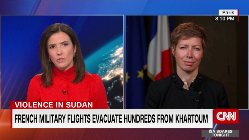 French military flights evacuate hundreds from Khartoum | CNN